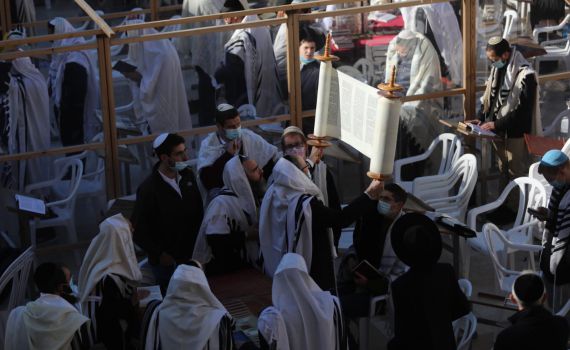 מרהיב: ברכת כהנים בכותל המערבי | גלריה