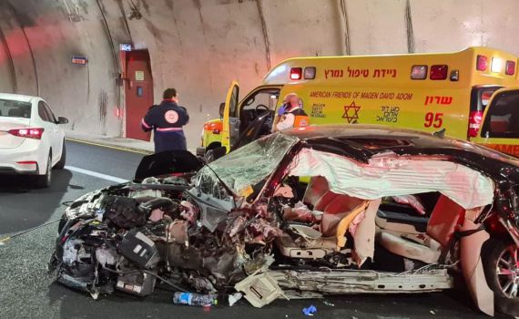 טרגדיה משפחתית בתאונה קטלנית בכביש 6