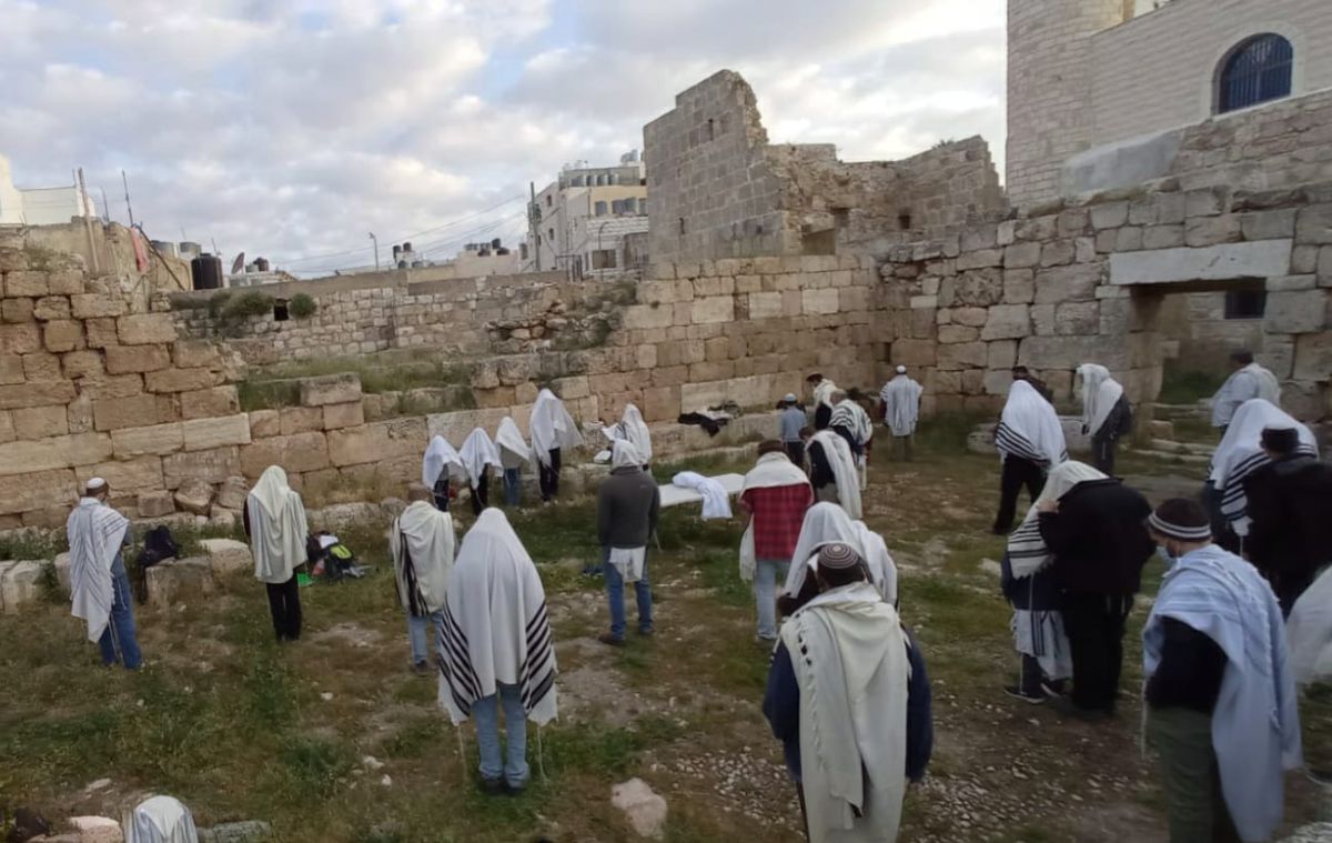 ברכת כהנים בעיר הכוהנים הקדומה