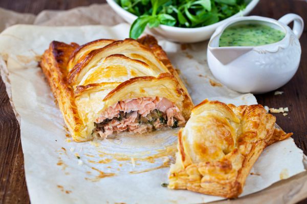 טעים ומהיר: ארוחת שבת שלמה בבצק עלים