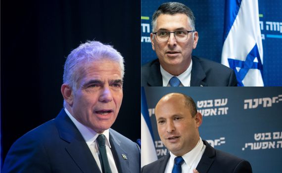 מאמצי הרכבה: צוותי המו"מ של בנט, לפיד וסער נפגשים