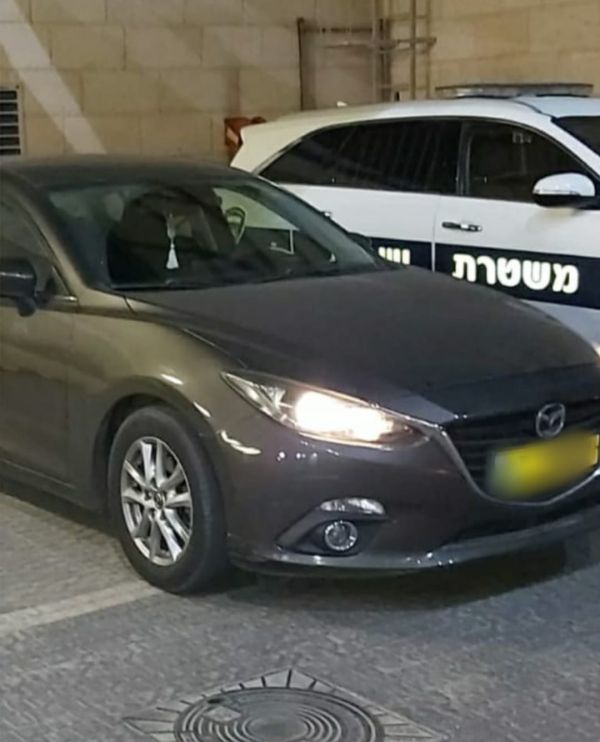 השוטרים תפסו על חם גנב רכב פלסטיני בן 17