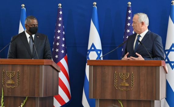 גנץ: "נמשיך לעבוד יחד עם ארה"ב על ההסכם"