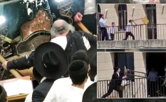 סטנדרים מעופפים ותקיפת רבנים: תיעוד חדש מפוניבז'