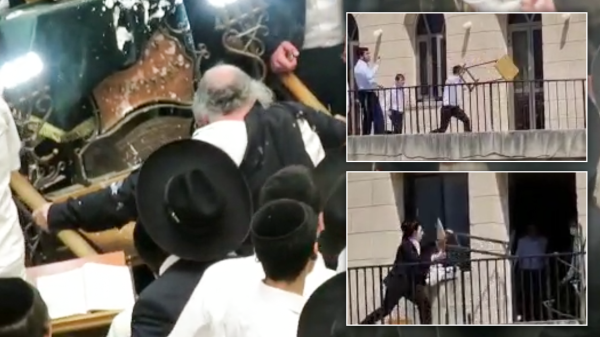 סטנדרים מעופפים ותקיפת רבנים: תיעוד חדש מפוניבז'