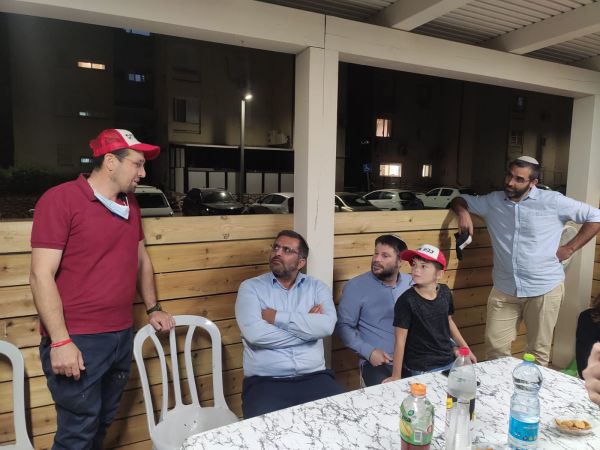 סיעת הציונות הדתית ירדה לחזק את תושבי שדרות