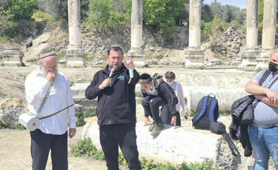 סיכום חג: שיא של 80 אלף מטיילים בשומרון