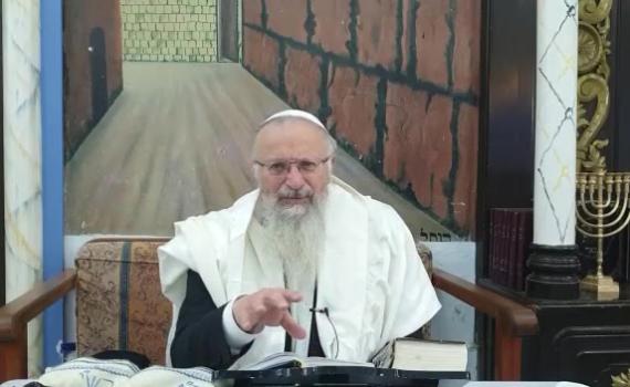 הרב שמואל אליהו במסר לראשי המפלגות