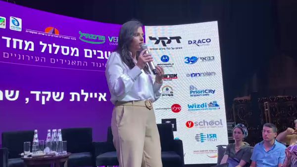 איילת שקד מבהירה: זה סדר העדיפויות של ימינה