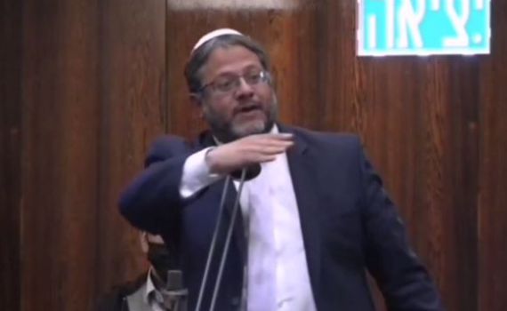 בן גביר נאם; הח"כים יצאו: "לרגע הזה חיכיתי". צפו