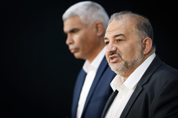 ממשלה הנתמכת על ידי ערבים?! זה חילול השם