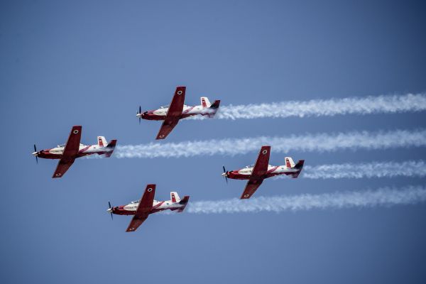 אלה הישובים ביו"ש בהם יעבור מטס חיל האוויר