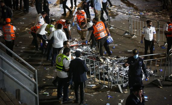 אסון הצפיפות בהר מירון: 44 הרוגים ומעל 150 פצועים