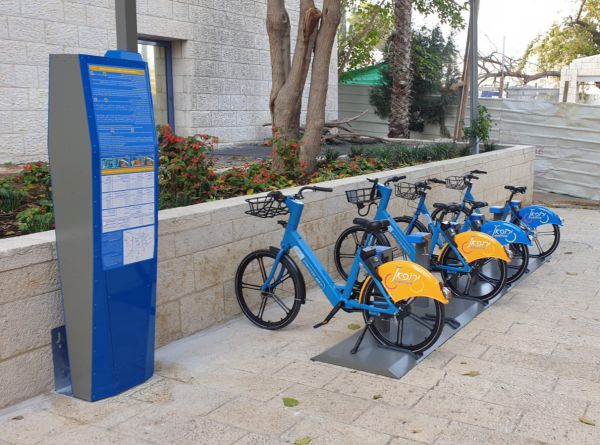 הושק אתר האינטרנט של מיזם השכרת האופניים בירושלים
