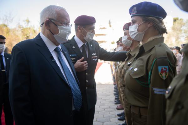 כל הקצינים והחיילים מצטייני הנשיא תשפ"א