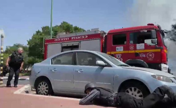 צפו: במהלך הטיפול במטח הראשון – אזעקה נוספת