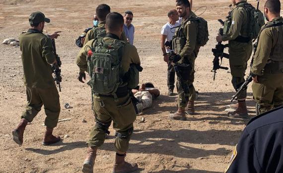 קצין מג"ב סיכל ניסיון חטיפת נשק מחייל ביו"ש