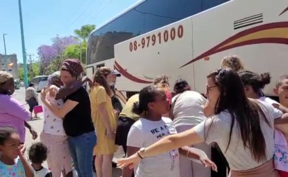 המשפחות חוזרות ללוד: "הסכנה עוד לא נגמרה"