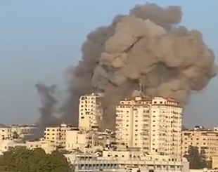 תקיפות צה"ל בעזה: מגדל קרס, 6 מחבלים חוסלו • צפו