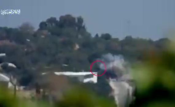 חמאס חושף את תיעוד ירי הנ"ט הבוקר