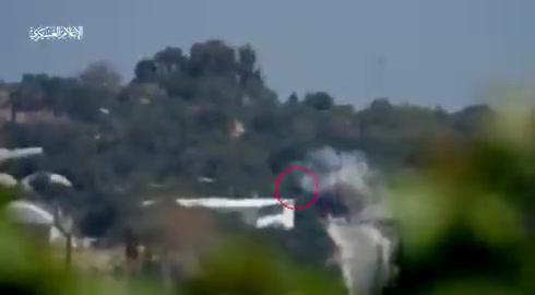 חמאס חושף את תיעוד ירי הנ"ט הבוקר