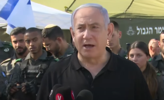 נתניהו בלוד: "אין עכשיו איום גדול יותר מהפרעות"