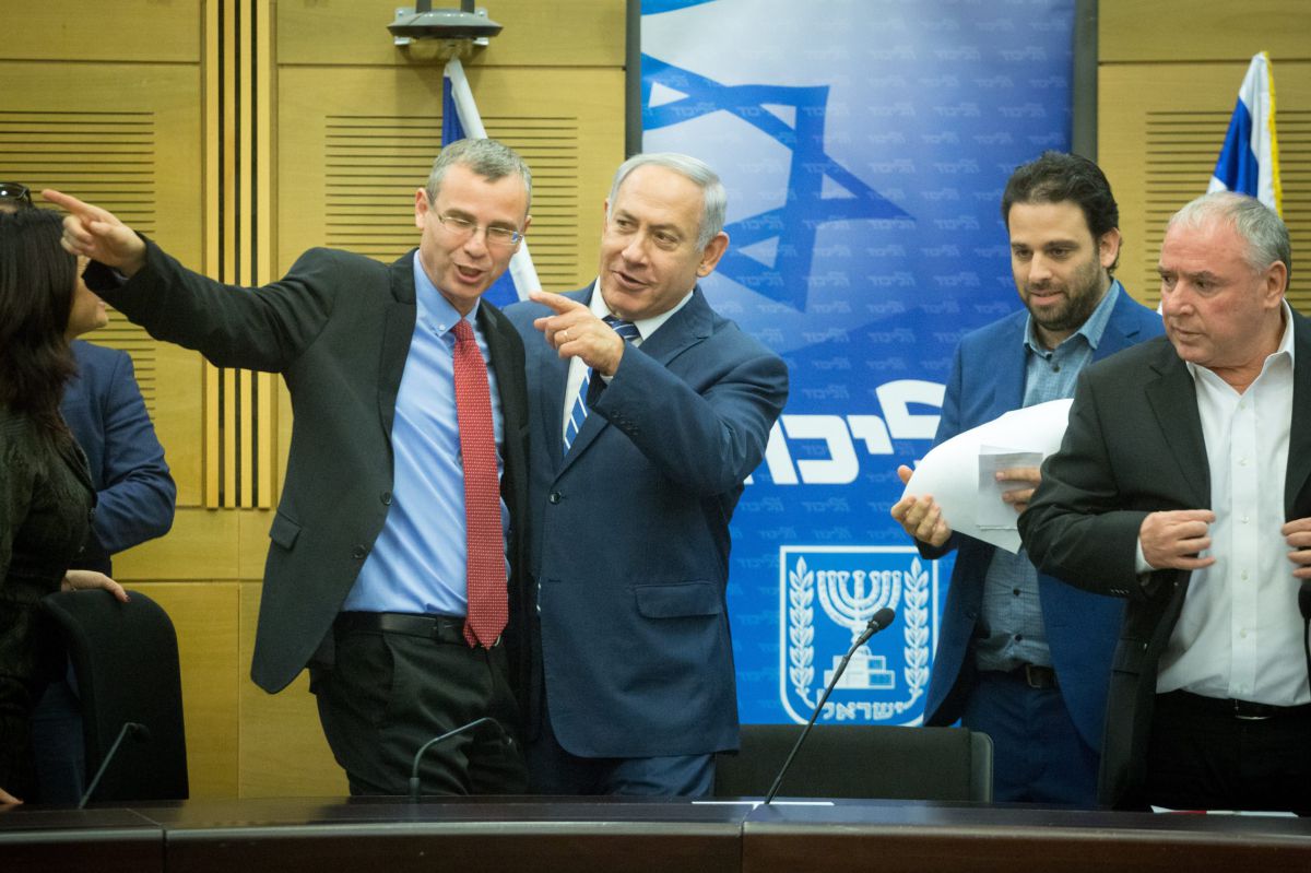 פה אחד: יריב לוין נבחר כיו"ר סיעת הליכוד