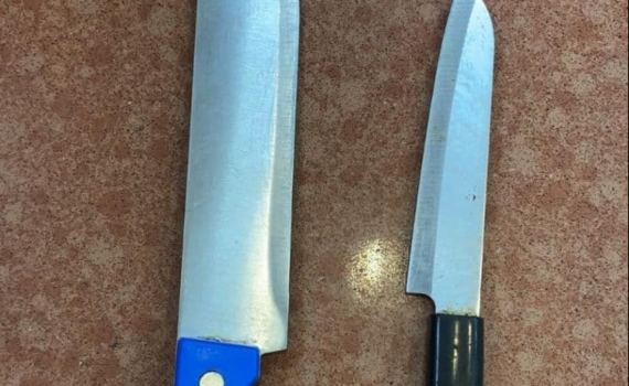 בכניסה לבית המשפט נמצאה אישה עם 3 סכינים