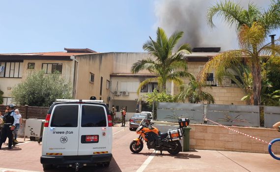 פגיעה ישירה בבית ספר באשקלון: 3 נפגעים בזירה