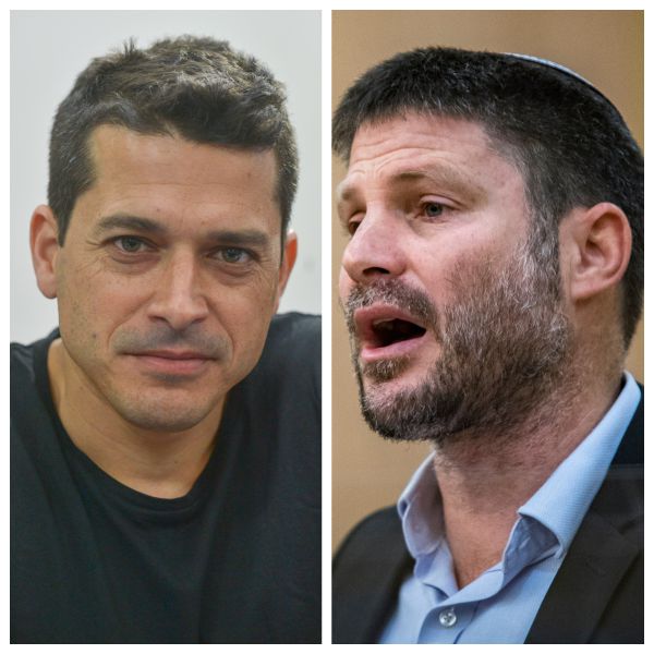 סמוטריץ' לשיקלי: "על איזה אקליפטוס בדיוק אני תקוע?"