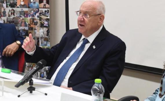 נשיא המדינה ריבלין זועק: "לא יעלה על הדעת!"