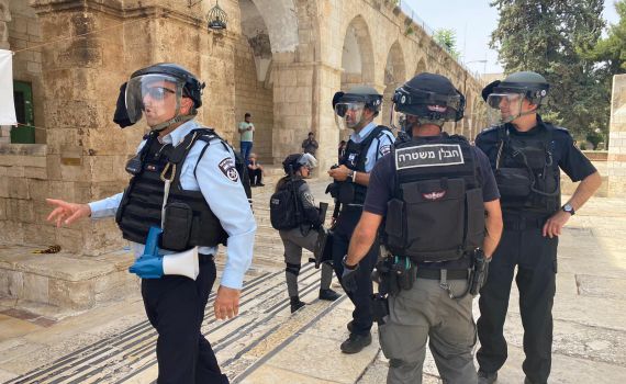 נעצר החשוד בתקיפת השוטר בעימותים בהר הבית