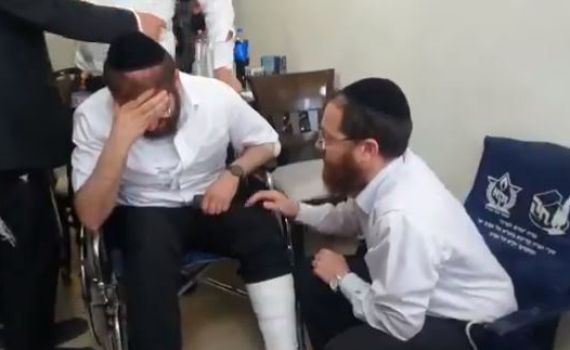 הלב נקרע | האבות שאיבדו את בניהם במירון נפגשו.צפו