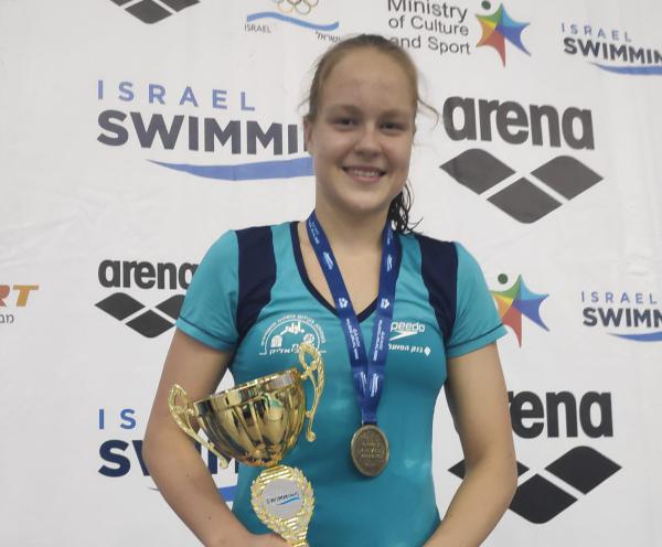 מדליית זהב לישראל באליפות אירופה בשחייה
