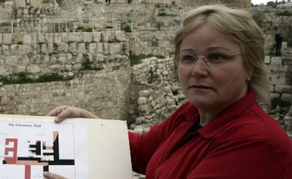 הארכיאולוגית שחשפה את ארמון דוד תובא למנוחות