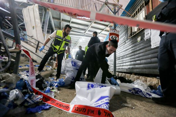 האסון במירון: כך נראו רגעי האימה, דקה אחר דקה. צפו