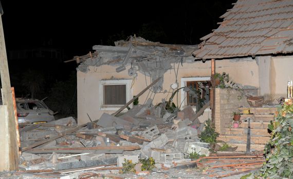 אב ובתו נהרגו במטח הרקטות לפנות בוקר בלוד