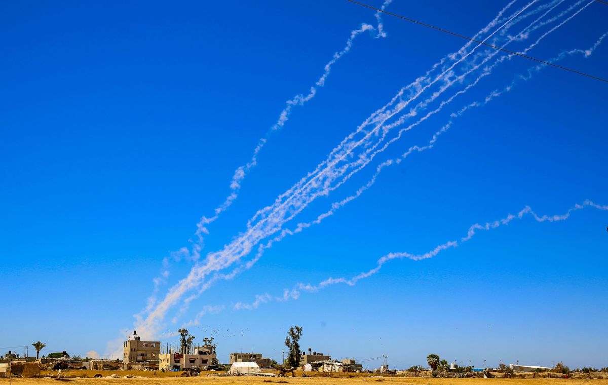2 רקטות נורו מצפון עזה ונפלו בשטח הרצועה