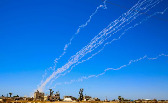 ירי נרחב מעזה: אזעקות בתל אביב, רמת גן, ואשקלון