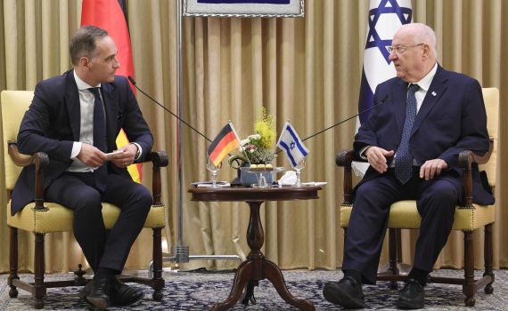 ריבלין: על העולם לדרוש מחמאס להפסיק את הירי