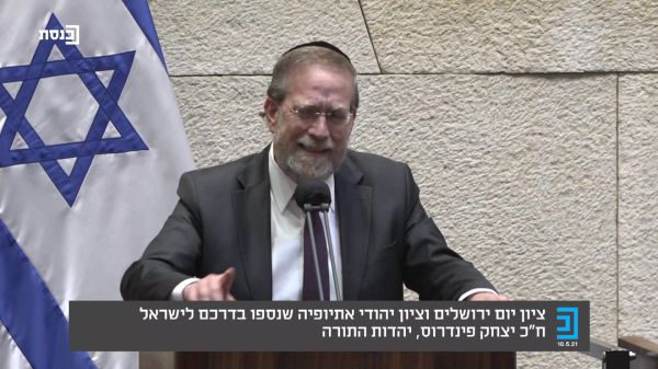 ח"כ פינדרוס: המהומות בגלל היהודים בהר הבית