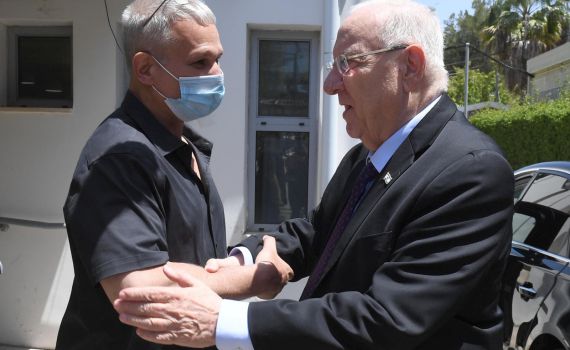 ריבלין: "היממות האחרונות דרשו כוחות נפש עזים"