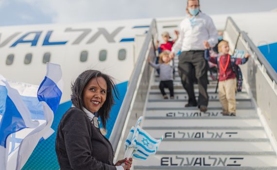 תשובה לטרור: למעלה מ-100 עולים חדשים