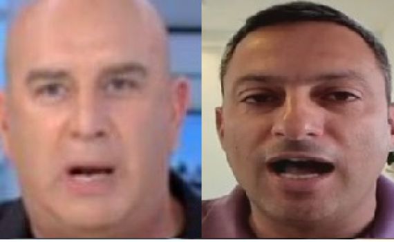 בשידור חי | צפו: ניר דבורי מתפוצץ על אלון דוידי