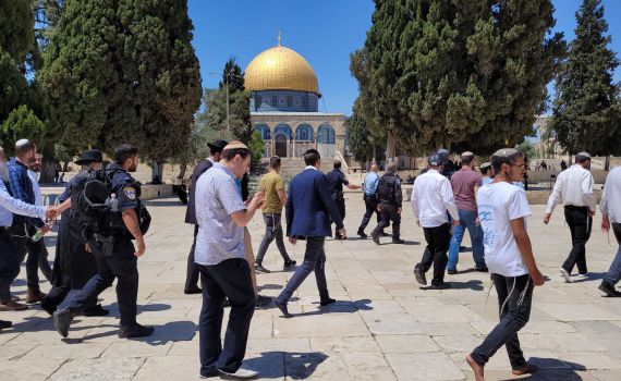 תמונת הניצחון: לא ננוח עד להשגת חופש פולחן בהר הבית