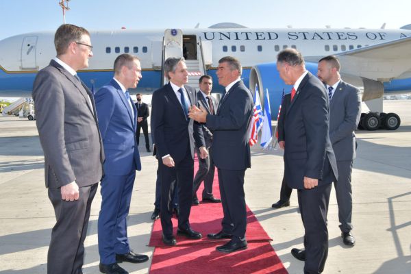 ביקור ראשון בארץ: אנתוני בלינקן נחת בישראל