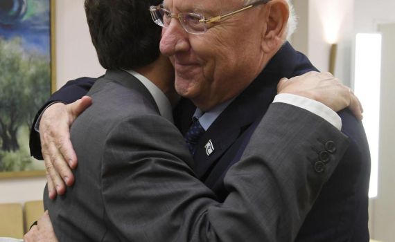 פגישה ראשונה של נשיא המדינה הנכנס והיוצא