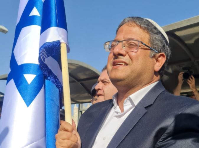 עימותים בשער שכם אחרי הגעתו של בן גביר