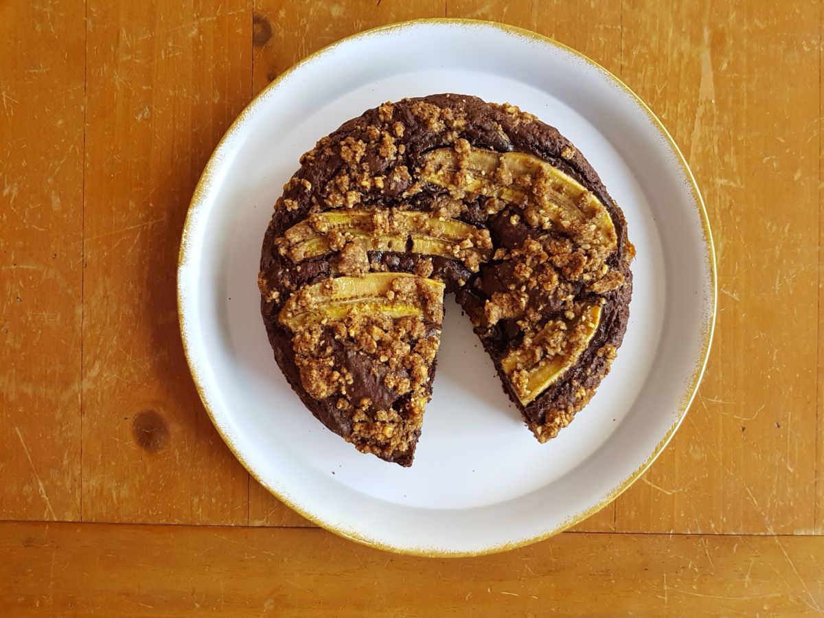 רגע מתוק| מתכון לעוגת שוקו בננה חלומית
