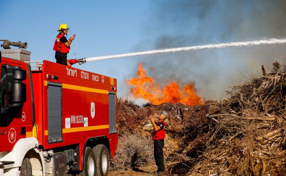 60 מיליון לשיקום נזקי השריפה בירושלים